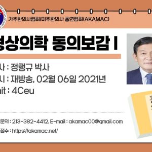 Dongeuibogam I(형상의학 동의보감 I)