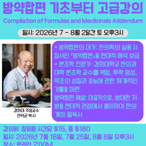 방약합편 종합강의 2편